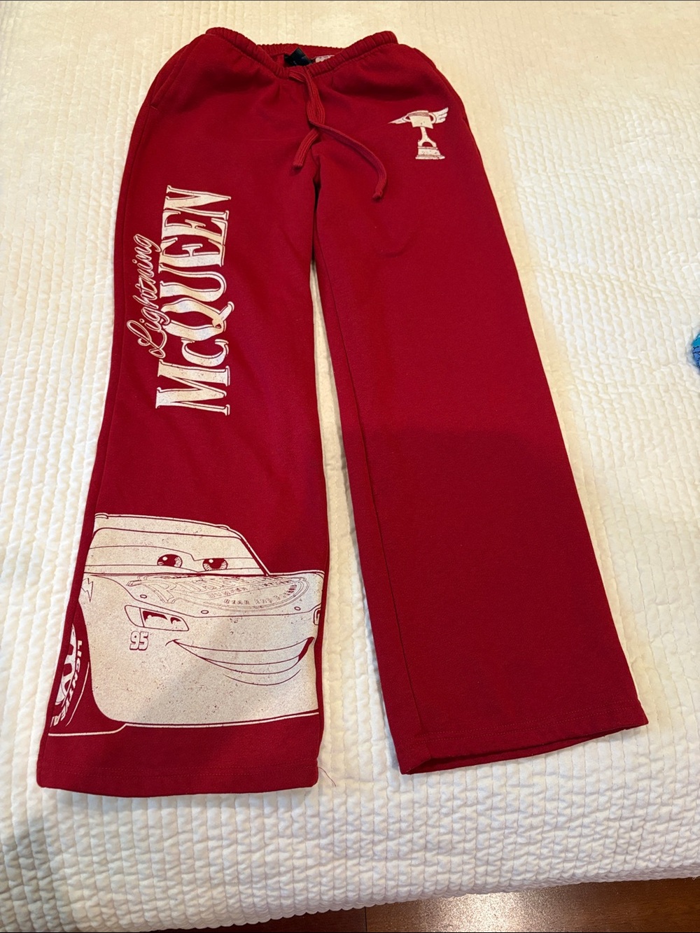 Red Lightning McQueen Sweatpants